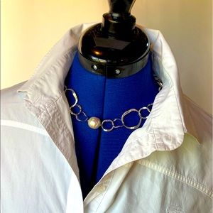 Majorca silver and pearl necklace